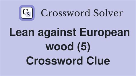 lean against crossword clue|lean against nyt crossword.